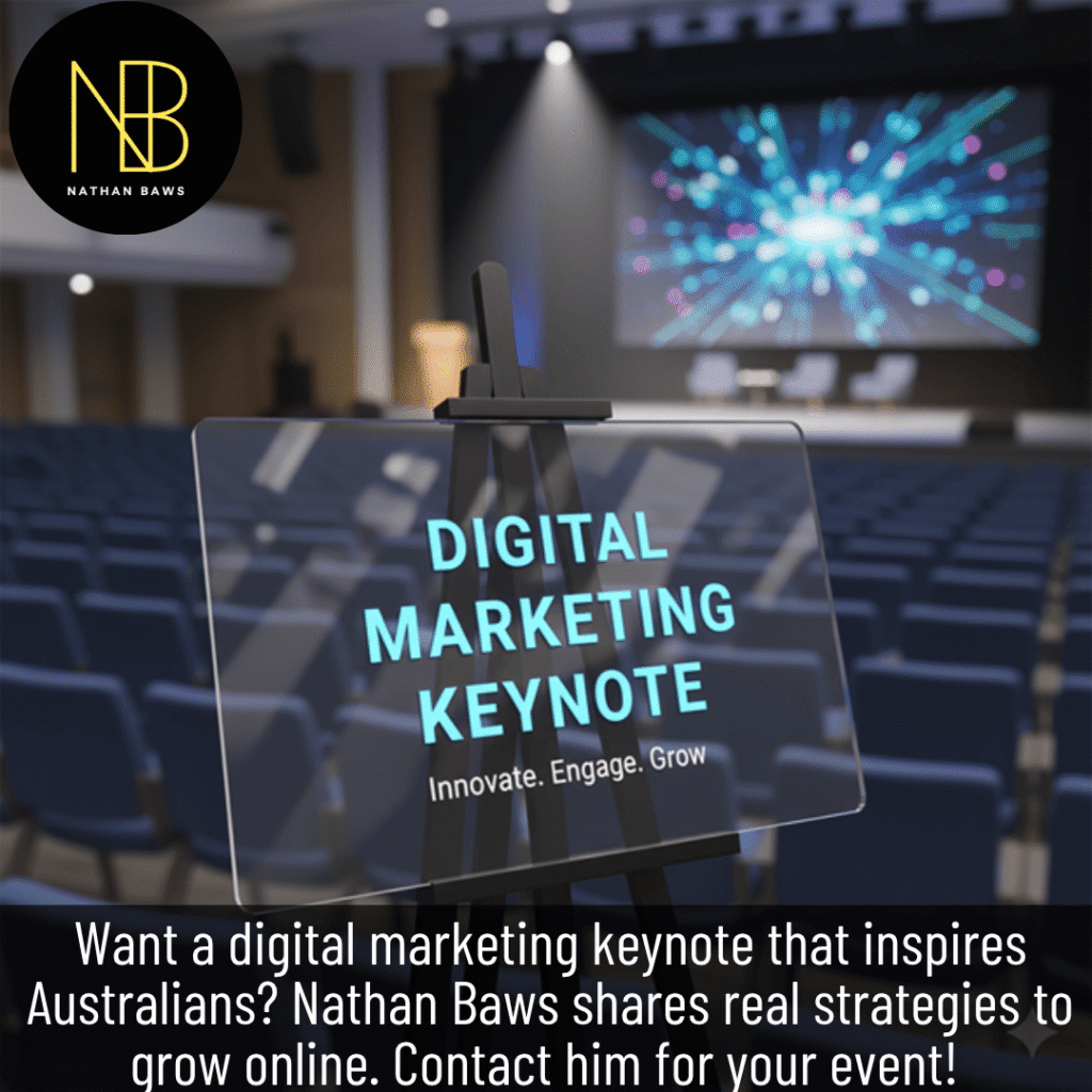 Digital marketing keynote delivering unforgettable value