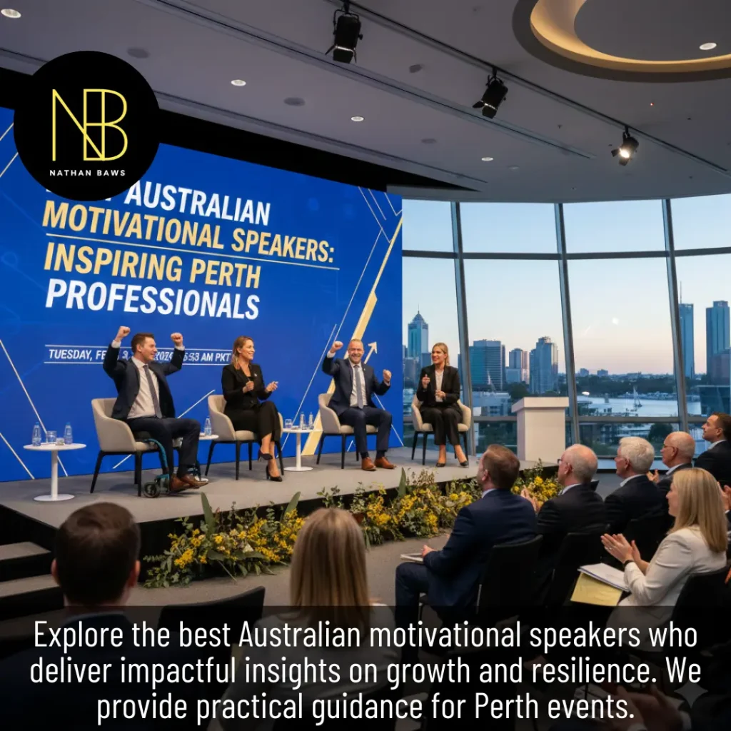 Best Australian Motivational Speakers Inspiring Perth Professionals