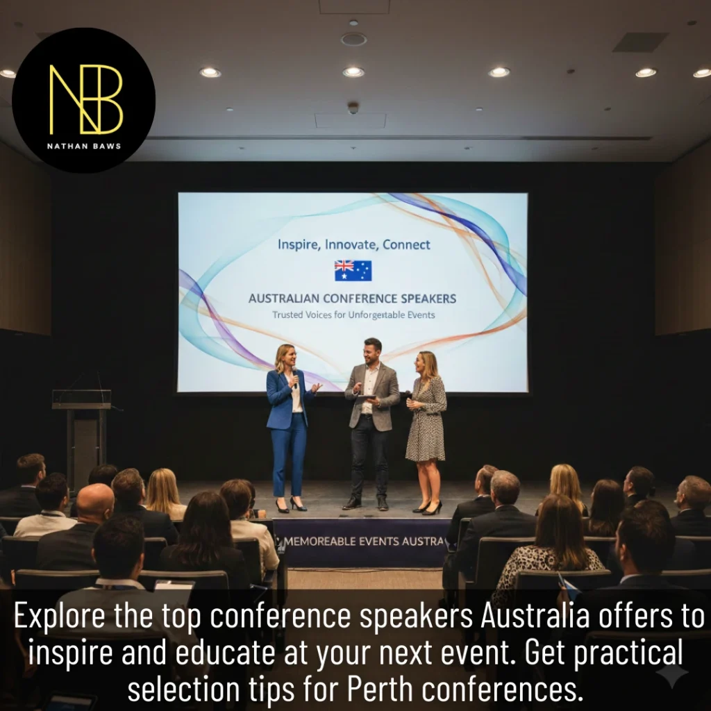 Choosing Conference Speakers Australia Trusts for Memorable Events