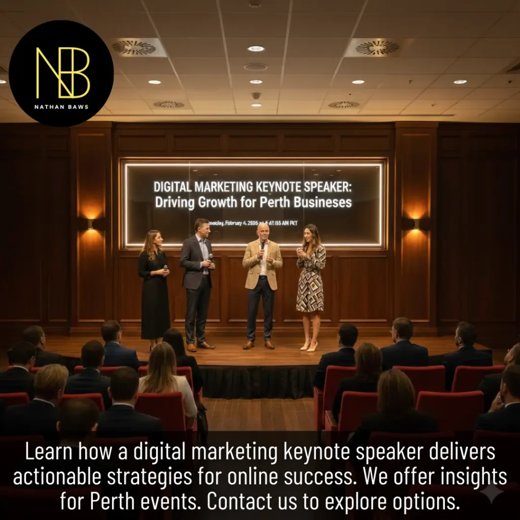 Digital Marketing Keynote Speaker Driving Growth for Perth Businesses