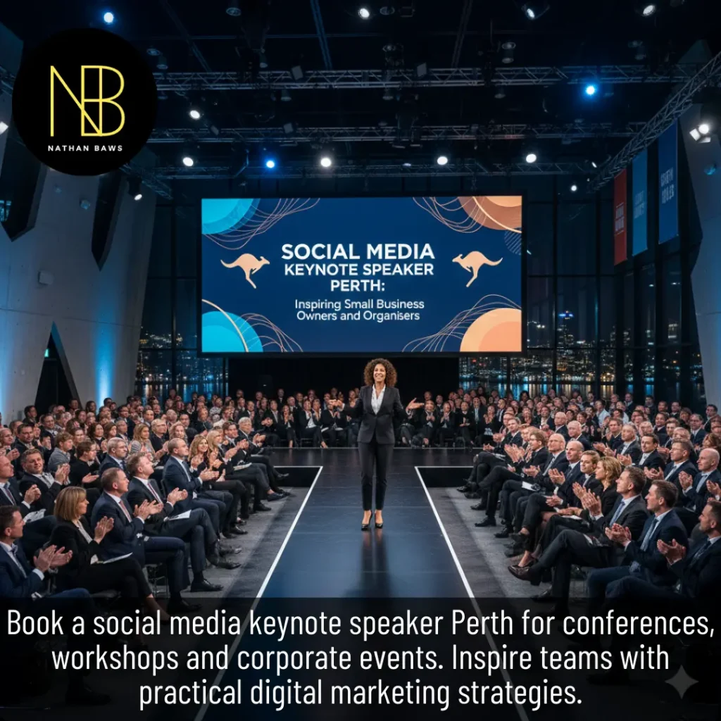 Social Media Keynote Speaker Perth Inspiring Small Business Owners and Organisers