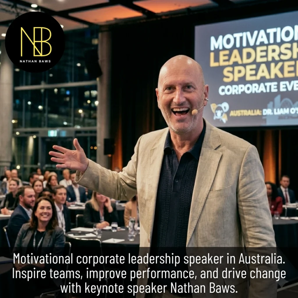 Corporate Leadership Speaker in Australia: Motivational Leadership Speaker for Corporate Events