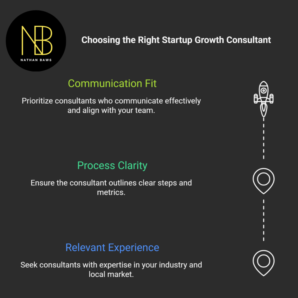 startup growth consultant