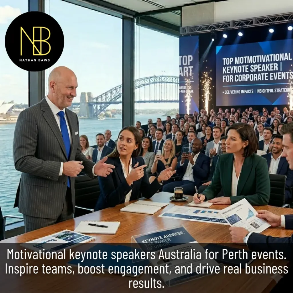 Top motivational speaker and keynote speaker for corporate events motivational keynote speakers in Australia